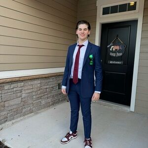 Men's Blue Suit slim fit